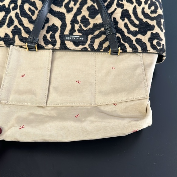 Vintage Kate Spade Animal Print Tote - Picture 5 of 8